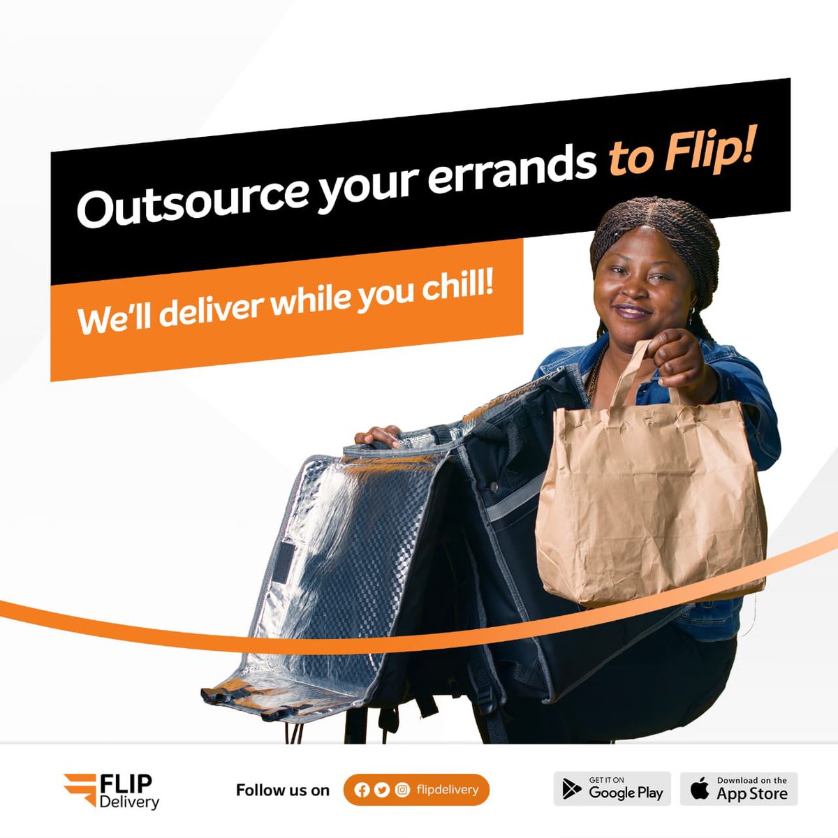 FlipDelivery's tweet image. Chill mode: ON 😌
Errands? Let Flip handle them.
We pick up. We drop off. You relax.
🛵📦 #FlipDelivery #WeDeliverYouChill #ErrandSolutions #GhanaLogistics