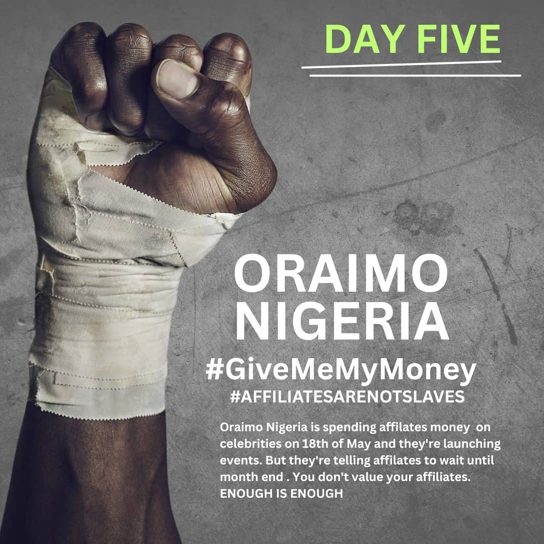 nero_cee24's tweet photo. Oraimo wants to spend 500k for just meet and greet on 18th 
But affiliates should wait until end of the month.
Affiliates were never in their plan for this month. 
#JAMB #oraimoxburnaboy #BreakingNews #2face https://t.co/Lde1kxmbru
