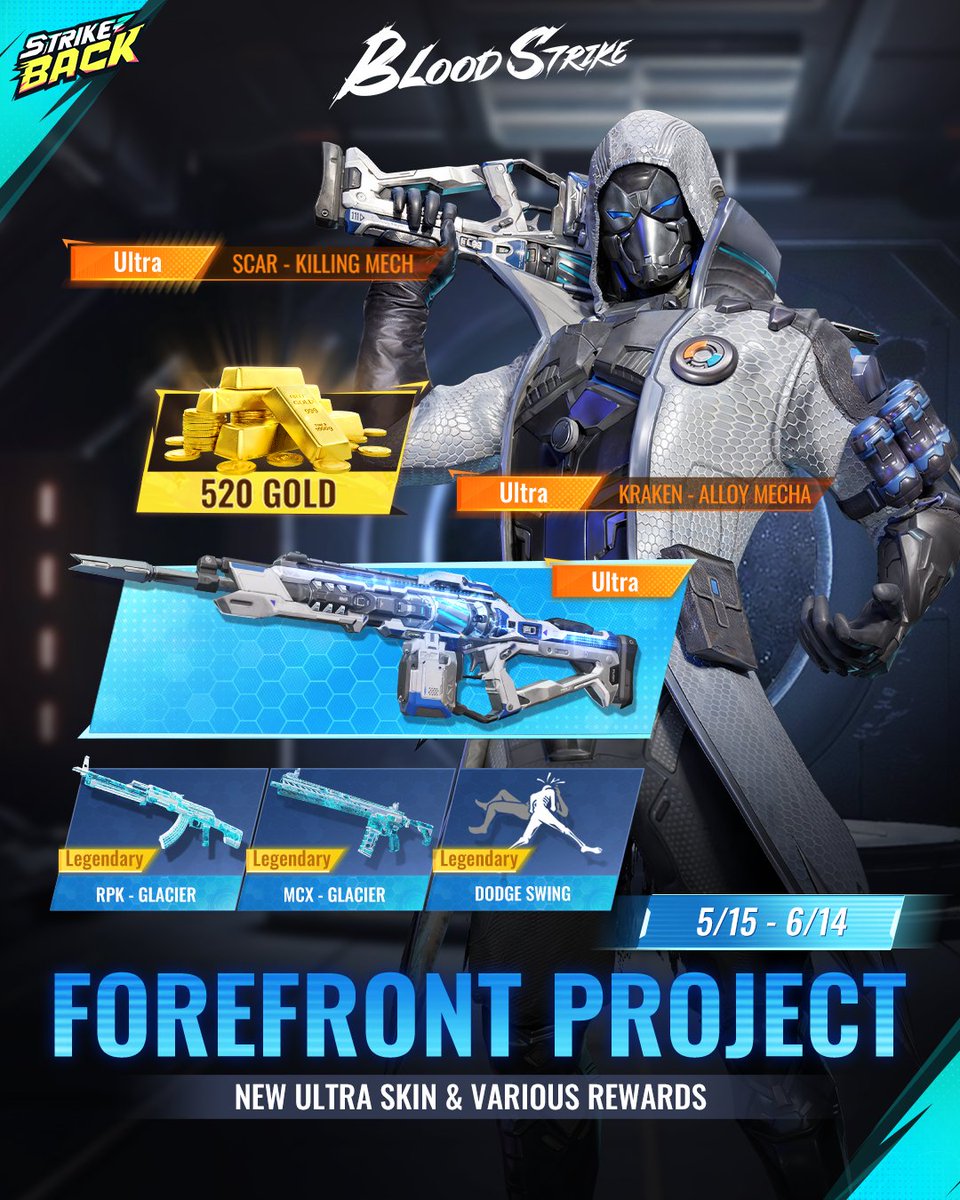 The Forefront Project Strike Pass is HERE! Unlock ULTRA skins like