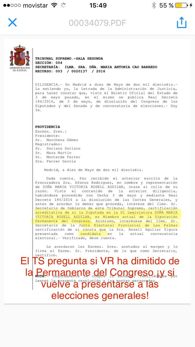 Por favor, Elisa.
El TS ni lo paró ni lo denunció. Admitió la querella falsa de Soria con las pruebas falsas de Alba, provocó mi dimisión. Nadie persiguió a Soria por ello.Y a Alba costó mucho, pese a las evidencias. Tuvimos que personarnos. Negar la verdad ofende a las víctimas.