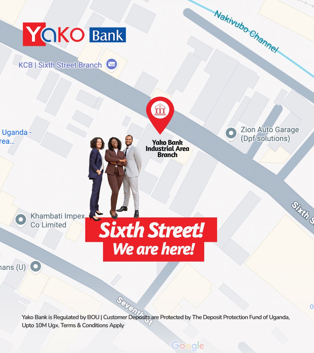 YakoBankUG's tweet image. We can&apos;t keep calm. Our new branch ........
Opening soon on Sixth street industrial area!
Expect service with a smile 😊 !
Loans, Account Opening, &amp;amp; so much more!

#Yakobank #FinancingABetterFuture #NewBranch