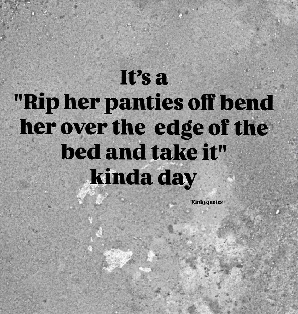 kinkyquotes817's tweet photo. Good morning you Gorgeous people, be naughty. π
#KinkyQuotes #naughtysociety #sexysaying
#kinkyhumor #sexquote #naughtyadults
#inappropriatememes #USA
#inappropriatememes
#inappropriatehumor
#dirtydirty #naughtyquotes
#dirtymemesdaily #Lust #QuoteOfTheDay #Follow https://t.co/1c4spsvQc1