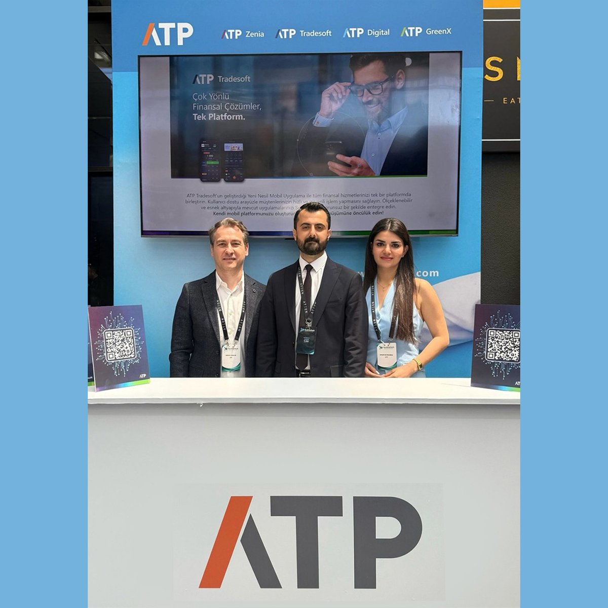 ATP_Tech's tweet photo. ATP olarak, T.C. Ulaştırma ve Altyapı Bakanlığı Bakan Yardımcısı Dr. Ömer Fatih Sayan’ın katılımıyla gerçekleşen, finans ve teknoloji dünyasının önemli paydaşlarını bir araya getiren TechFinTech Etkinliği’nde “Tanıtım Sponsoru” olarak yer aldık.
#ATP #TechFinTech #FinansalTeknolojiler #Etkinlik #Teknoloji #Finans #İlhamVericiBuluşmalar #ATPTech