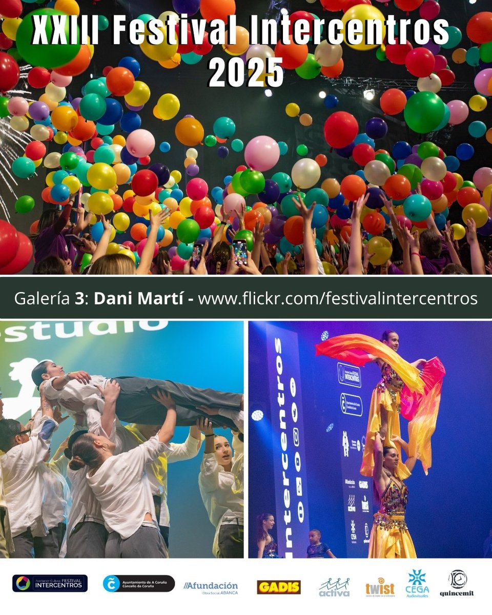 📌#Intercentros2025. Tercera (y última) galería fotográfica de la gala en el COLISEUM (04.04.25), FLICKR.COM del fotógrado Dani Martí
flic.kr/s/aHBqjCemyt