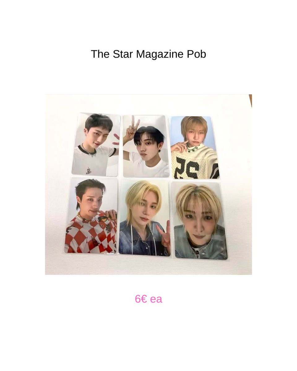 yjyclouds's tweet photo. . . . #yjygos
[ GR / EU ]
wts lfb p1harmony duh
The Star Magazine Pob

• price ; 6€ ea
• initial , ems , doms

#p1h #p1harmony #포카 #피원하모니 #duh! https://t.co/cndQo9RGxy