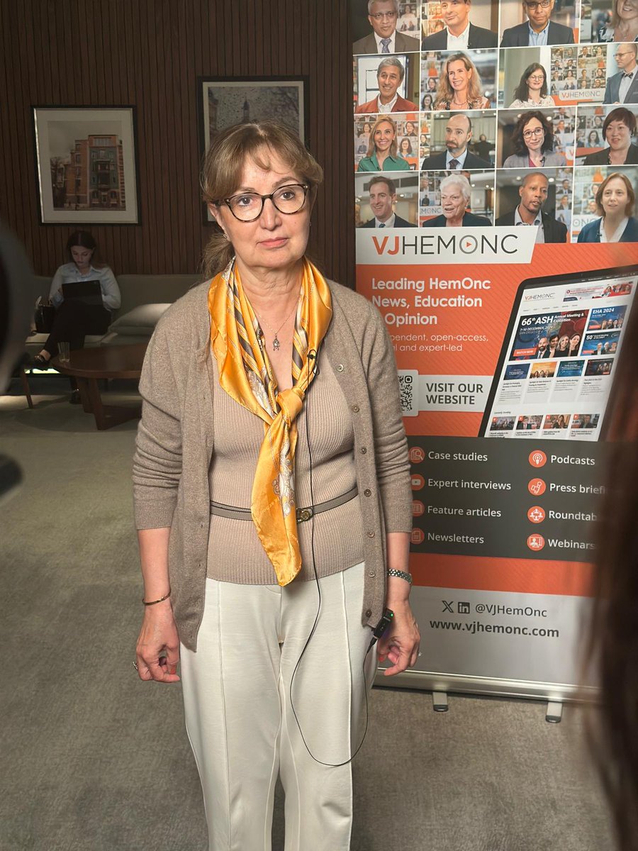 VJHemOnc (@vjhemonc) on Twitter photo #COMy2025 | We just interviewed the lovely Meral Beksac (<a href="/mbeksac56/">Meral Beksac</a>) to hear her insights into the treatment of extra-medullary plasmacytoma, unmet needs in the highly heterogeneous disease of #MultipleMyeloma, & more!
We'll soon be sharing this conversation on #COMy2025 | We just interviewed the lovely Meral Beksac (<a href="/mbeksac56/">Meral Beksac</a>) to hear her insights into the treatment of extra-medullary plasmacytoma, unmet needs in the highly heterogeneous disease of #MultipleMyeloma, & more!
We'll soon be sharing this conversation on