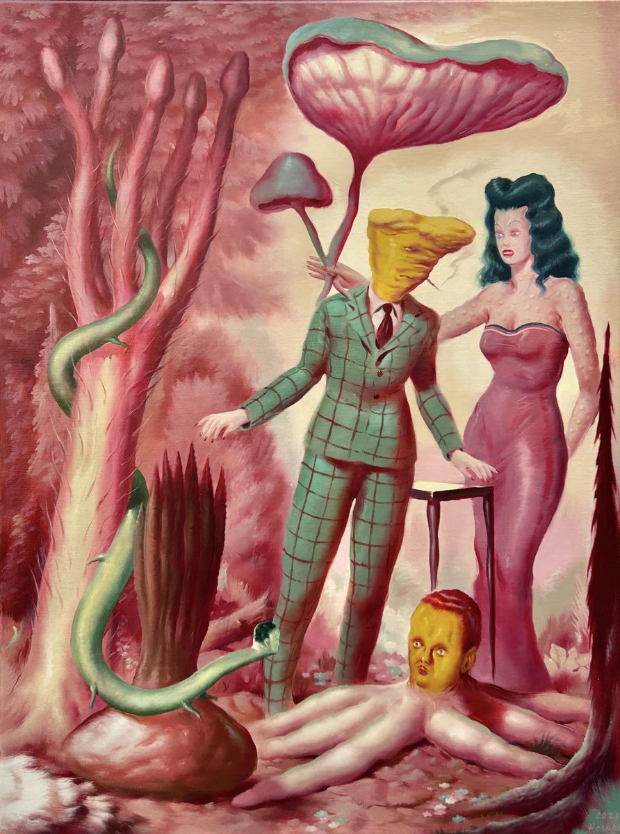 AlejandroHermo7's tweet photo. Dejo a continuación un nuevo avería sobre una obra de Ryan Heshka. Lo escribí a petición de Ángel Charris y acaba de ser publicado recientemente en el número de 47 de una deliciosa (y a estas alturas, ya mítica) revista: La Naval.
https://t.co/hEIK0avuNg
@AMCharris https://t.co/qMpVinIUr7