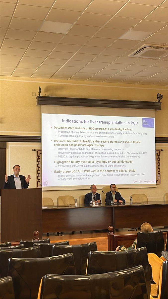 SDILI_Registry's tweet image. 👤 Michael Trauner. #live Primary sclerosing #cholangitis: current and future medical approaches.
Síguenos #endirecto 👉bit.ly/3DJ2z6E