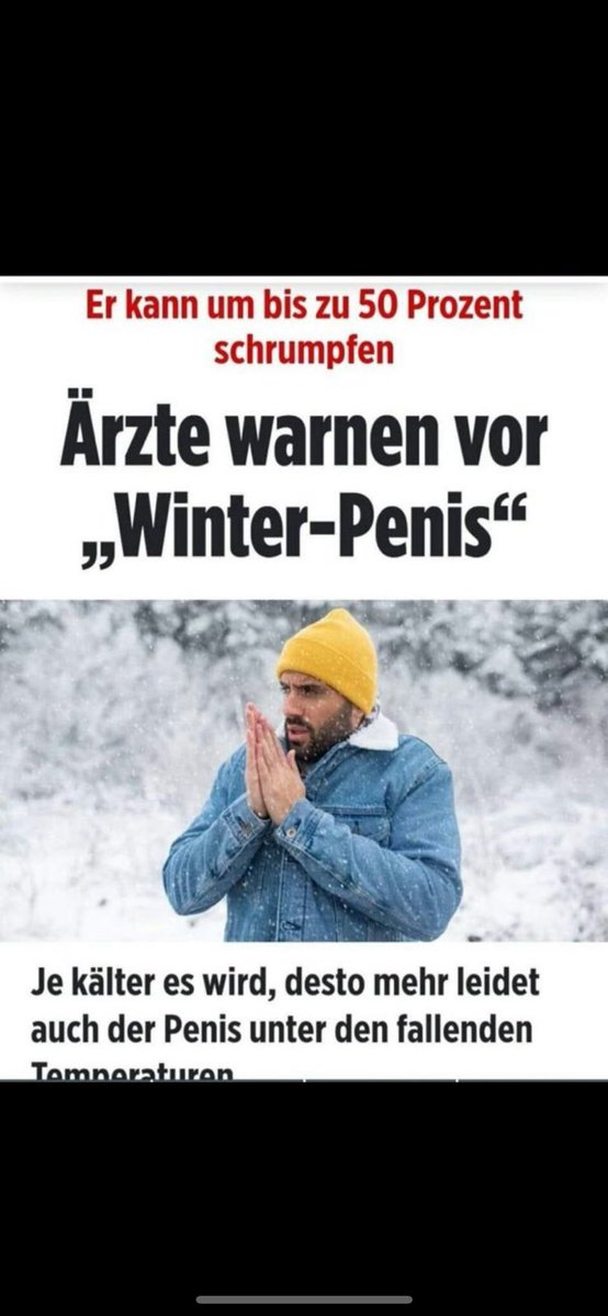 Gott segne die globale Erwärmung 😎😏