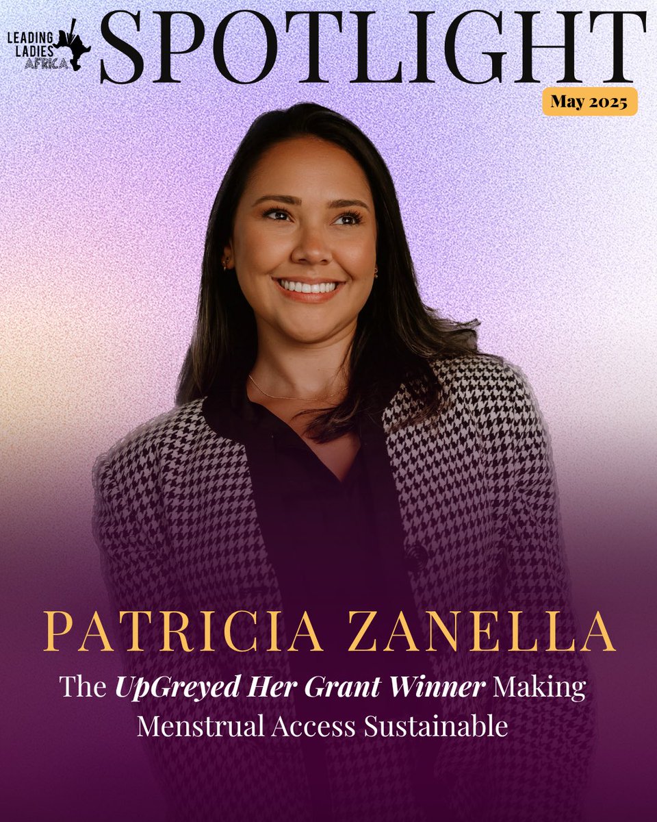 LeadingLadiesAF's tweet photo. #LLASpotlight | Meet Patricia Zanella (@patzanellasp) , a changemaker, eco-entrepreneur and the winner of @greyfinance’s UpGreyed Her $4,000 grant!🔥 https://t.co/9cxQ6cLIzM