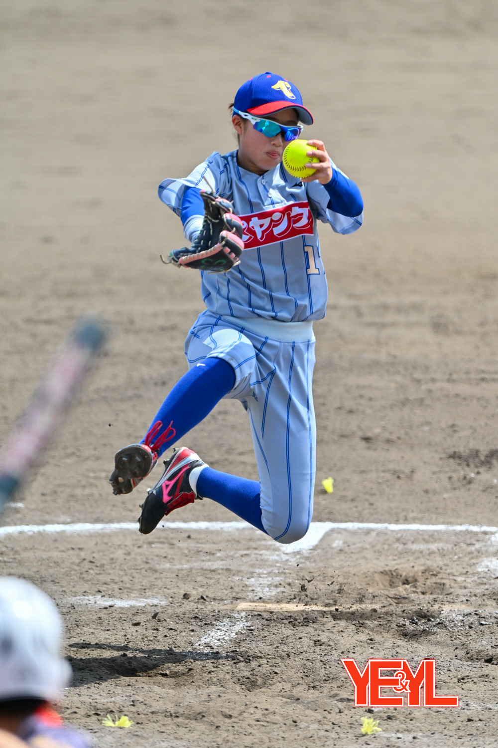 女子ソフト選手 生写真 青い人【蒼い人】 on X: 