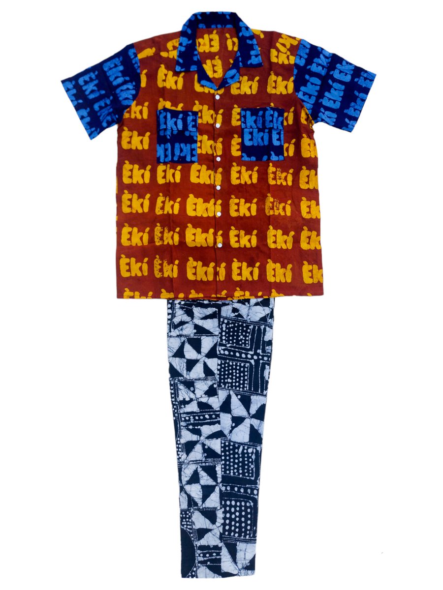 <a href="/KennedyOsera/">KEN</a> I make and sell these Adire outfits and pieces. 
x.com/BabatolaOmole/…