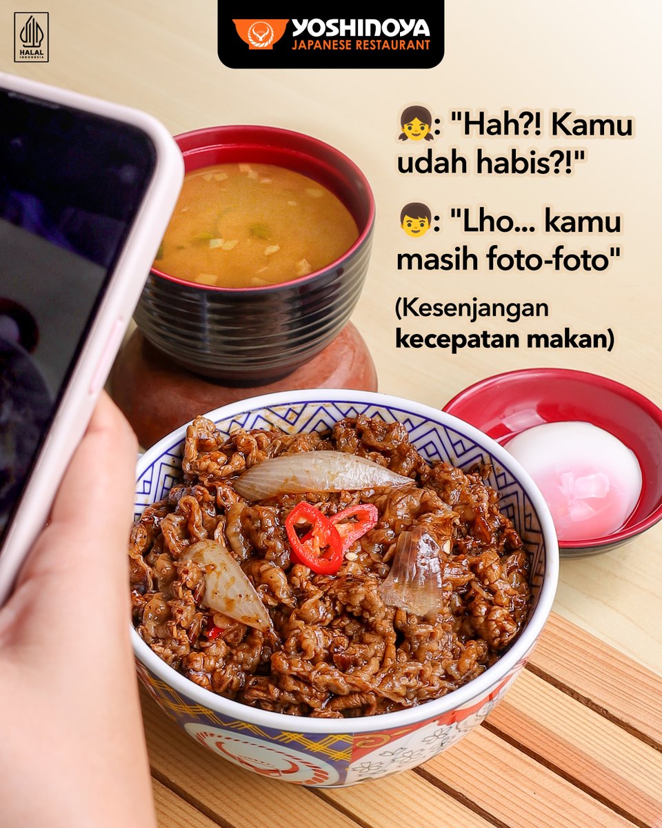 Kalian pernah ngalamin kesenjangan  yang mana nih? Coba cerita di kolom komentar 👇🏻

#YoshinoyaID #YoshinoyaIndonesia #Kuliner