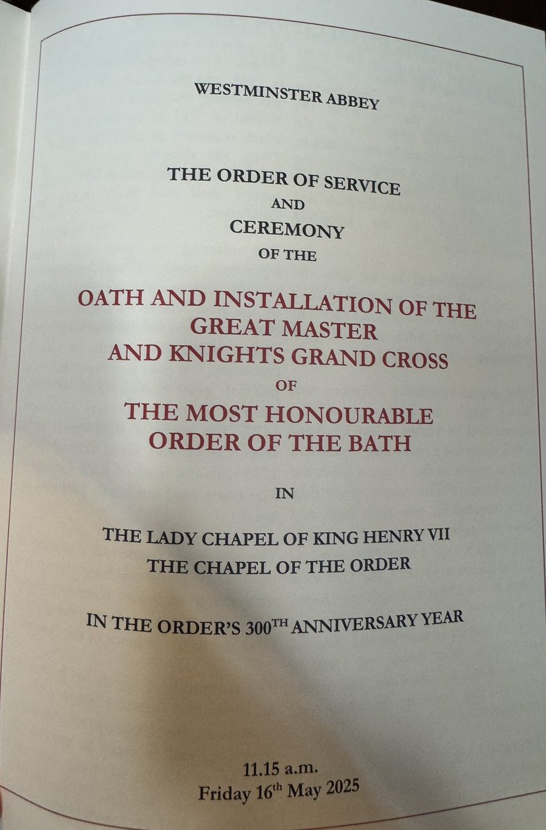 A lovely sunny day for it.