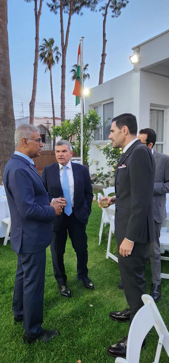 George Papanastasiou (@gepapanastasiou) on Twitter photo A milestone moment! The launch of the #India-#Greece-#Cyprus #Business & #Investment #Council marks a key step in deepening our countries' economic ties & advancing the goals of the #IMEC initiative. Grateful to <a href="/ManishGIfs/">Manish Manish</a> & <a href="/HCI_Nicosia/">India 🇮🇳 in Republic of Cyprus 🇨🇾</a> for hosting last night's ceremony.🇮🇳🇬🇷🇨🇾 A milestone moment! The launch of the #India-#Greece-#Cyprus #Business & #Investment #Council marks a key step in deepening our countries' economic ties & advancing the goals of the #IMEC initiative. Grateful to <a href="/ManishGIfs/">Manish Manish</a> & <a href="/HCI_Nicosia/">India 🇮🇳 in Republic of Cyprus 🇨🇾</a> for hosting last night's ceremony.🇮🇳🇬🇷🇨🇾