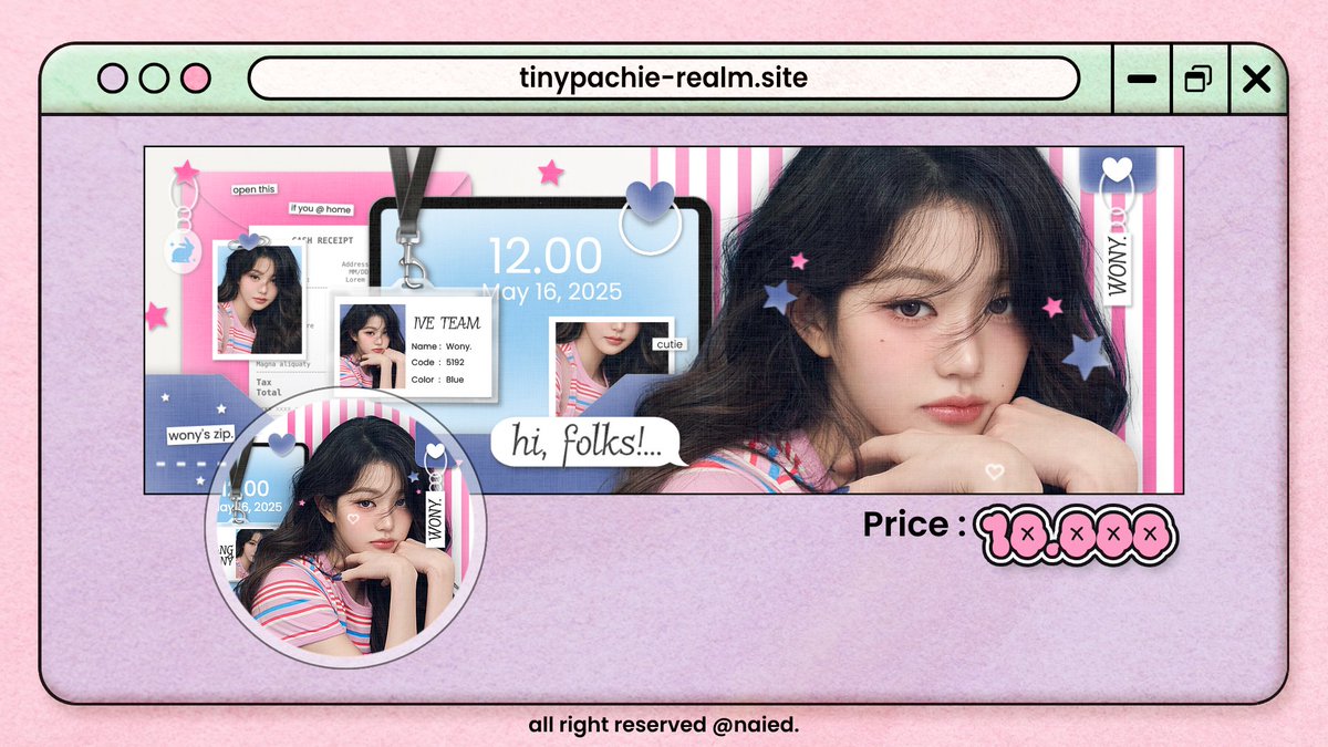 naied's tweet photo. Help repost, thank you! 

Aku punya layout ready stock Wonyoung yang bisa di take sekarang juga dengan harga tertera di pict. Untuk more info bisa check di ALT, happy shopping! 💌⭐

#zonauang https://t.co/4BZSVkrdAj