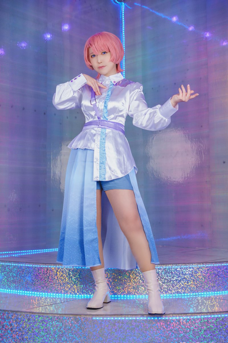 学マス 有村麻央 コスプレ 学園アイドルマスター 学マス Fluorite 有村麻央 コスプレ衣装