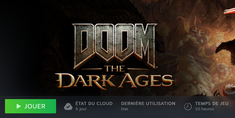 Après 10h de jeu, je trouve qu'il manque quelque chose à DooM: The Dark Ages. 
Pour moi, c'est le moins bon de la trilogie récente.
Plusieurs point sont moins bons que les précédents (Armes, musiques notamment). Je vais le finir rapidement et retourner sur EX33. #DOOMTheDarkAges