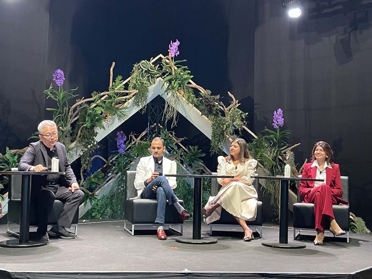 It felt amazing to share the stage with incredible founders like Hiroshmita,<a href="/vardhanvaibhav/">Vaibhav Vardhan</a>, and Roma Priya at the <a href="/SusHiTech_SUEN/">SusHi Tech Tokyo 2026 on April 27-29</a> Tokyo 2025!
#SusHiTechTokyo2025