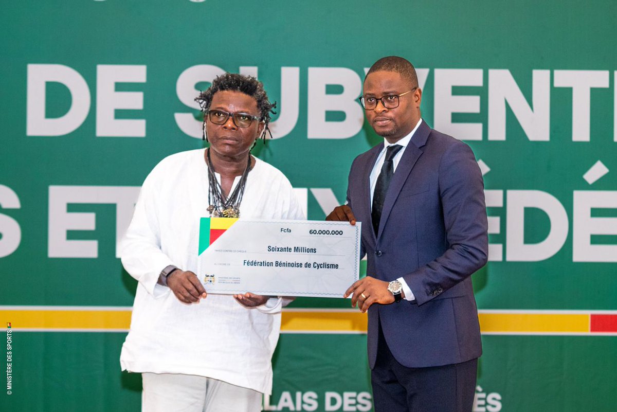 Subvention aux Fédérations : Un chèque de 60 millions pour la FBC