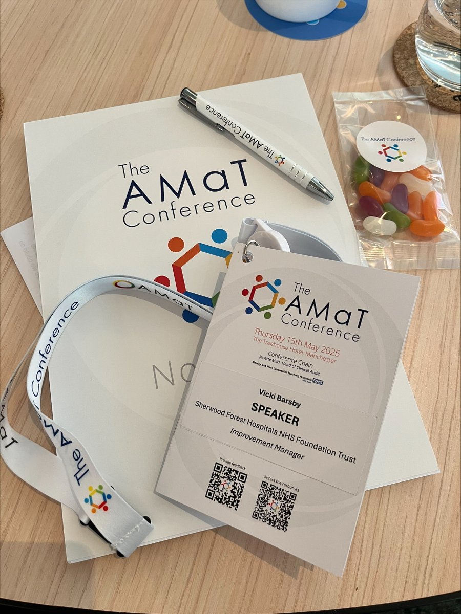 Vicki Barsby (@vicki_barsby) on Twitter photo It was a pleasure to speak at the <a href="/TrackedbyAMaT/">AMaT</a> Conference yesterday.
To speak on behalf of <a href="/DCHSCET/">DCHS Improvement, Innovation & Effectiveness Team</a> but to represent <a href="/SFHImprovement/">Sherwood Forest Hospitals Improvement Faculty</a> was amazing!
Good food 🥐 Supportive peers 🙌 and challenge and ideas💡made the day worth its weight in gold! Thank you all! It was a pleasure to speak at the <a href="/TrackedbyAMaT/">AMaT</a> Conference yesterday.
To speak on behalf of <a href="/DCHSCET/">DCHS Improvement, Innovation & Effectiveness Team</a> but to represent <a href="/SFHImprovement/">Sherwood Forest Hospitals Improvement Faculty</a> was amazing!
Good food 🥐 Supportive peers 🙌 and challenge and ideas💡made the day worth its weight in gold! Thank you all!