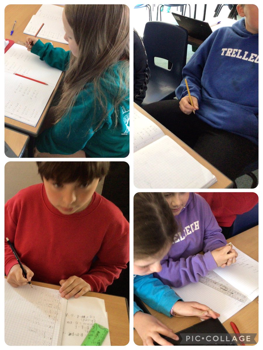 Dosbarth 6 have started exploring algebraic equations. 🧠