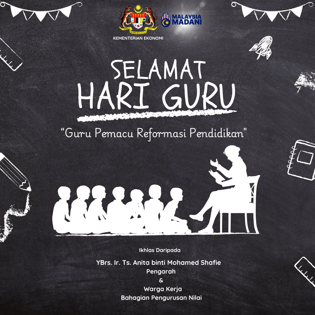 Bahagian Pengurusan Nilai, Kementerian Ekonomi tweet media