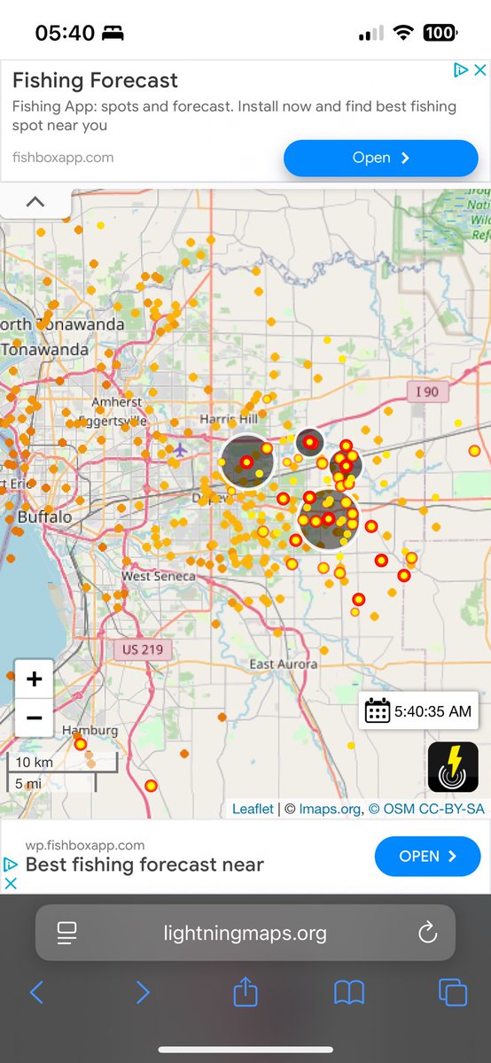 beautiful lightning map!