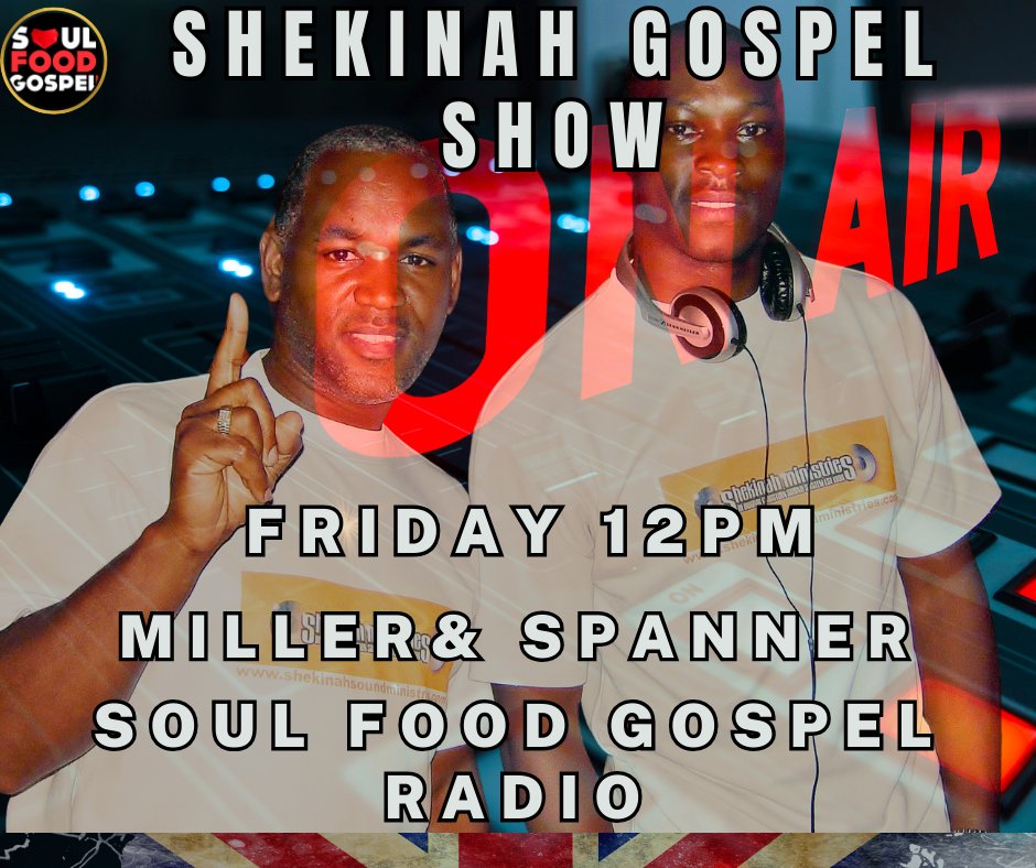 Featured today on Soul Food Gospel Radio 
Watch 
soulfoodgospel.com/episodes/soul-…
Listen Live 
tunein.com/radio/Soul-Foo…
onlineradiobox.com/uk/soulfoodgos…...
mytuner-radio.com/.../soul-food-…
soulfoodgospel.com
#SoulFoodGospelShow