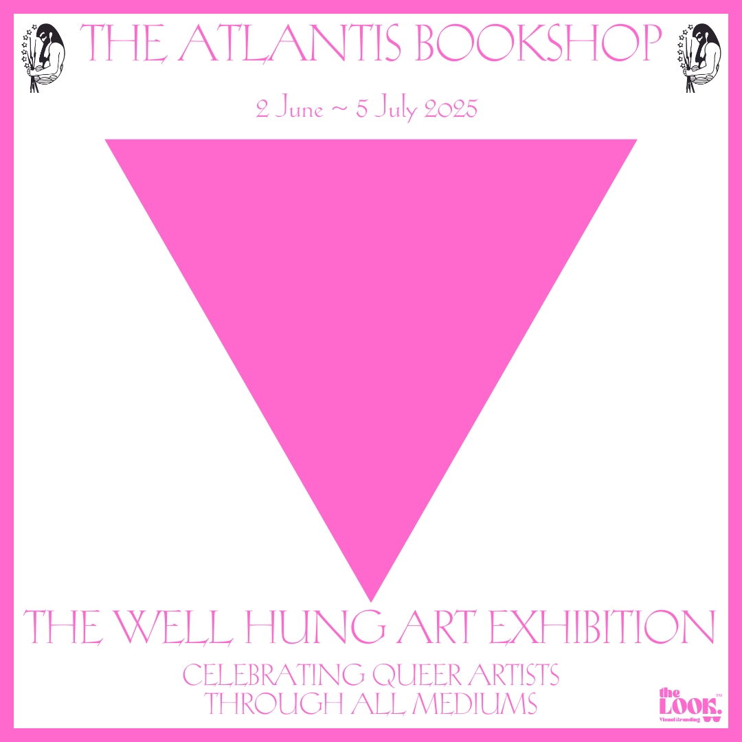 During a chat over a cup of tea with @gary.wright54390, the idea of us presenting a queer art exhibition to celebrate Pride manifested – and we didn’t hesitate, as obviously the answer was Yes! We're honoured to be the hostesses &amp; celebrate 40+ artists.

theatlantisbookshop.com