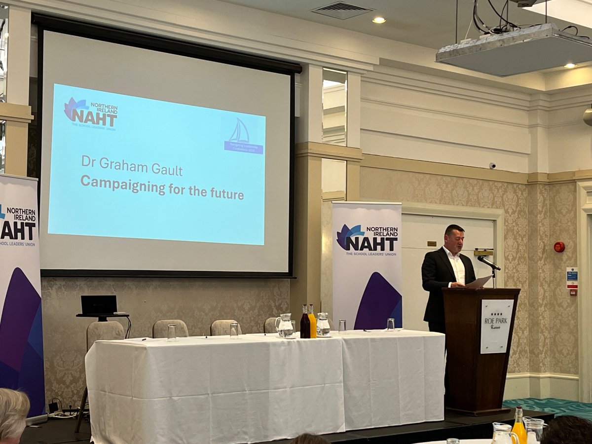 NAHT_NI's tweet image. Dr Graham Gault, NI National Secretary, outlines the campaigning priorities for the year ahead.