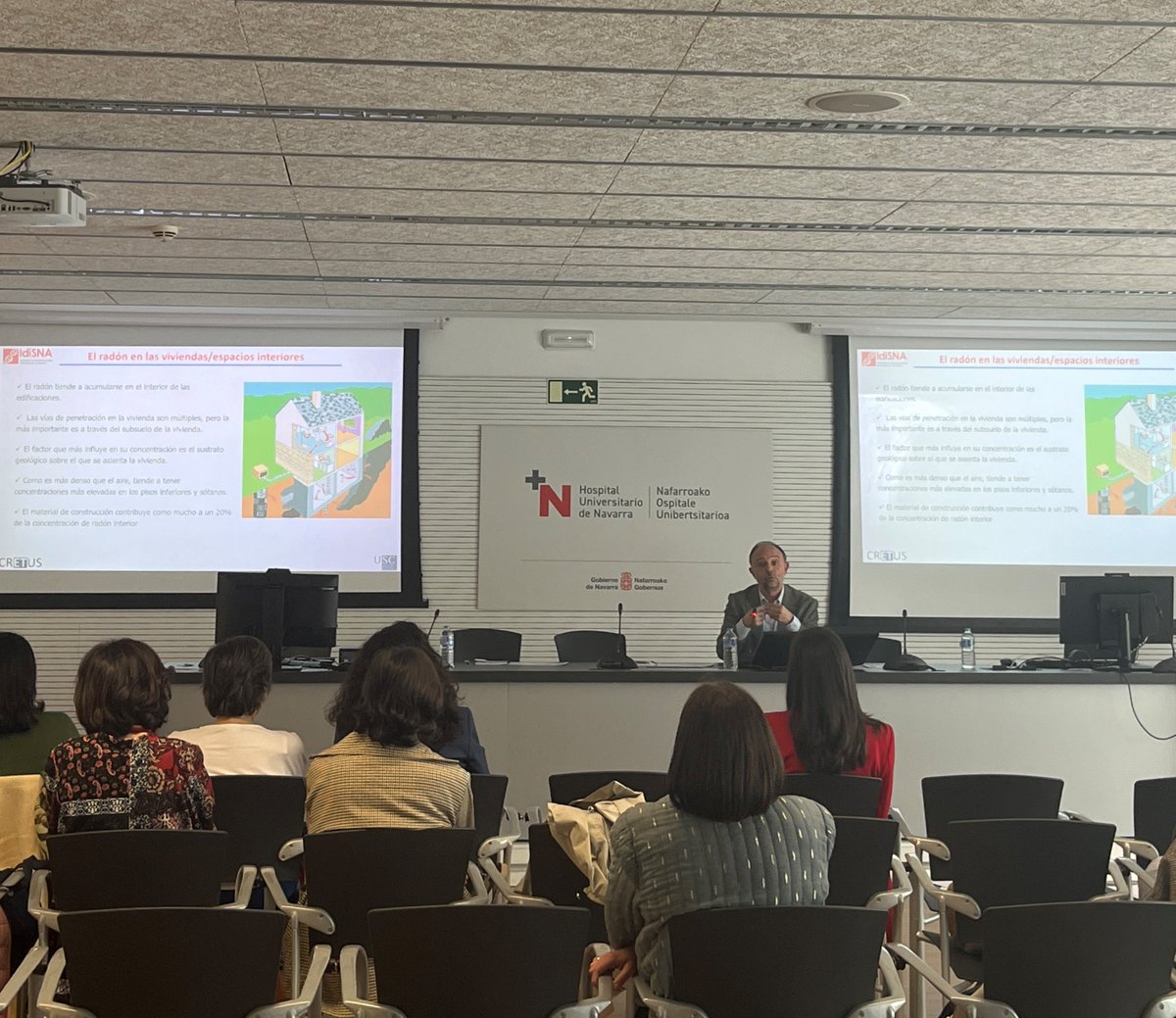 idisnanavarra's tweet photo. 👩‍🔬Ayer celebramos la jornada "Factores de Riesgo: Entre la Prevención y la Supervivencia" en la que pudimos adquirir nuevos conocimientos sobre factores de riesgo en cáncer y en la enfermedad cardiovascular. ¡Muchas gracias a todos/as por venir! https://t.co/EKAt8gUZ0R