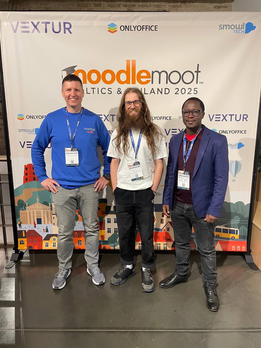 Greetings from #MoodleMoot Baltics &amp; Finland in Lithuania 👋