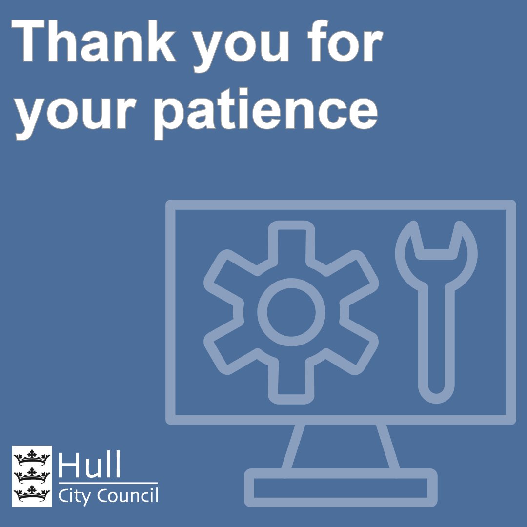 The council will be carrying out essential website and IT maintenance at 2pm on Friday 16 May.

During this time, you may experience issues accessing some council services. Normal service is expected to resume by 3.30pm on Friday 16 May.

Thank you for your patience.