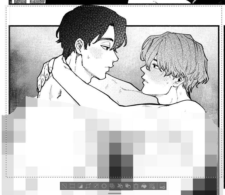 続・真っ当なBLみたいなコマ 