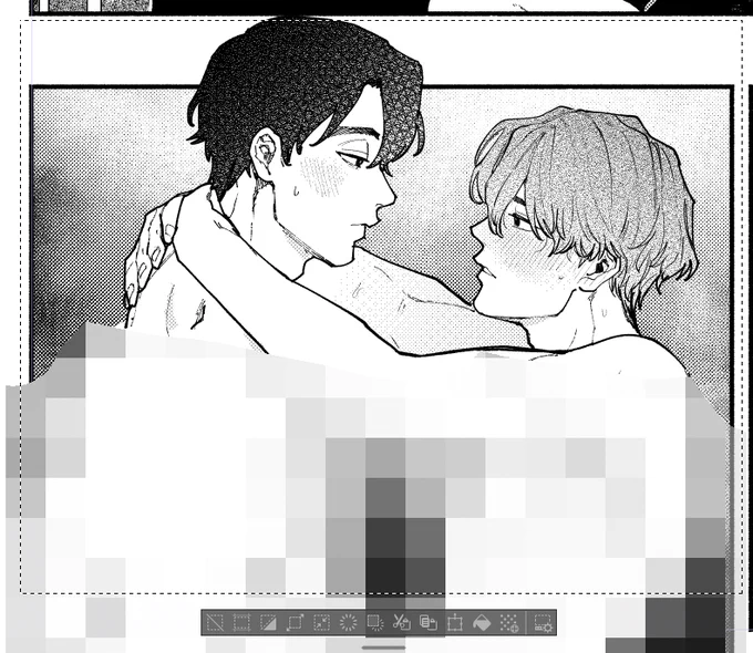 続・真っ当なBLみたいなコマ 