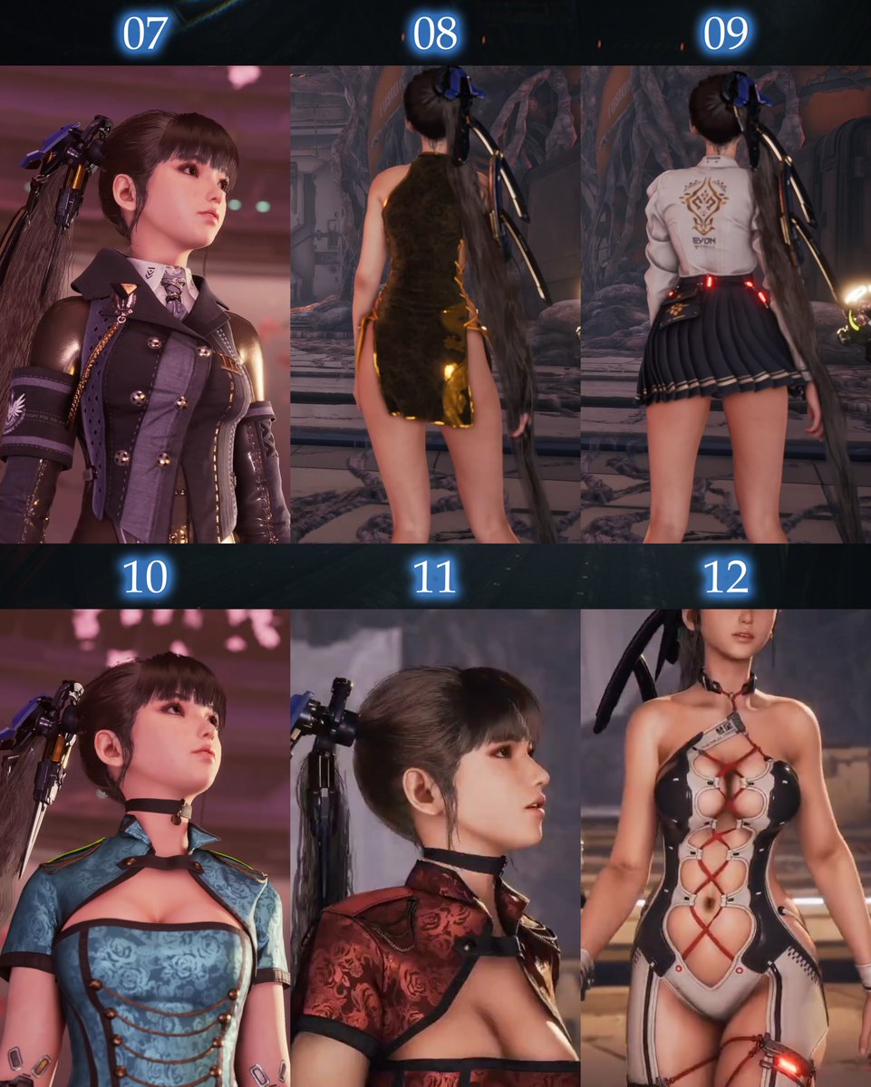 wapdahca's tweet photo. #StellarBladePC  #StellarBlade
Recap for New outfits (21+2bouns) https://t.co/A6MCY0boU1