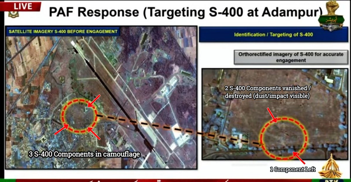 Huge! 

India's own figures now are confirming that Indian military got heavy damages by Pakistan in terms of S-400 and Rafale destruction.