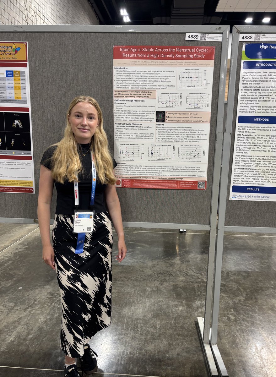 Louisa Wood (@louisawneuro) on Twitter photo I am grateful for the opportunity to present my work at #ISMRM2025 🧲🧠. It has been inspiring to see all the amazing work in the wider MRI community, and I have made many great connections!
Thank you to <a href="/MEW_Neuro/">Melissa Emily Wright</a> , and to my supervisors for their support <a href="/Lucy_Hiscox/">Lucy Hiscox</a> I am grateful for the opportunity to present my work at #ISMRM2025 🧲🧠. It has been inspiring to see all the amazing work in the wider MRI community, and I have made many great connections!
Thank you to <a href="/MEW_Neuro/">Melissa Emily Wright</a> , and to my supervisors for their support <a href="/Lucy_Hiscox/">Lucy Hiscox</a>
