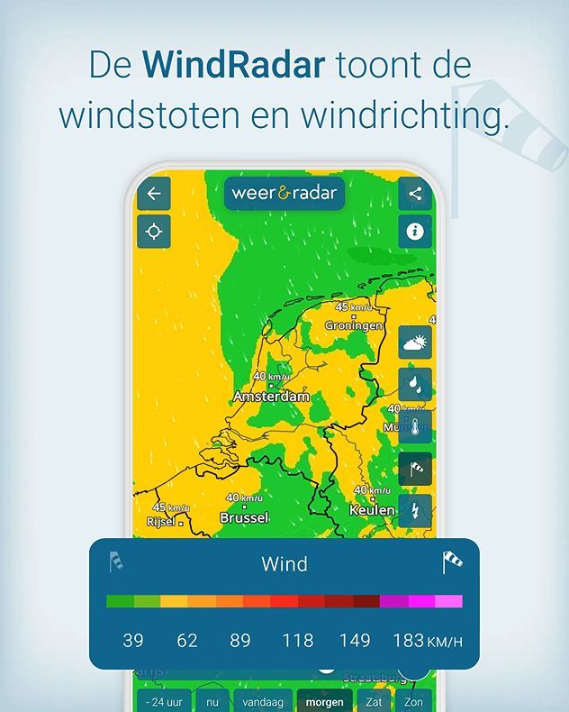 weerenradar_nl's tweet image. Met de fiets op pad? Neem dan van tevoren altijd even een kijkje op de WindRadar om niet voor verrassingen te komen staan! ℹ️ Ook vandaag waait het toenemend vanuit het noordwesten: app.weerenradar.nl/U13Q/gst9355b

#Wind #WindRadar #fietsen #weernieuws #weerbericht