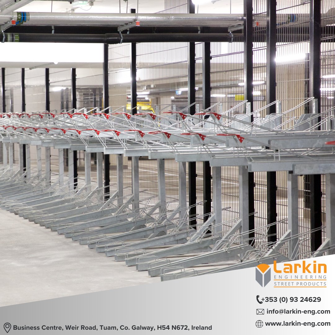 This #BikeWeek2025, rethink bike parking with our Two-Tier Bike Racks — double the capacity, same footprint.

Smart, space-saving &amp; cyclist-friendly.
Perfect for stations, offices &amp; urban spaces.

#BikeParking #CyclingInfrastructure #SustainableTransport #StreetFurniture