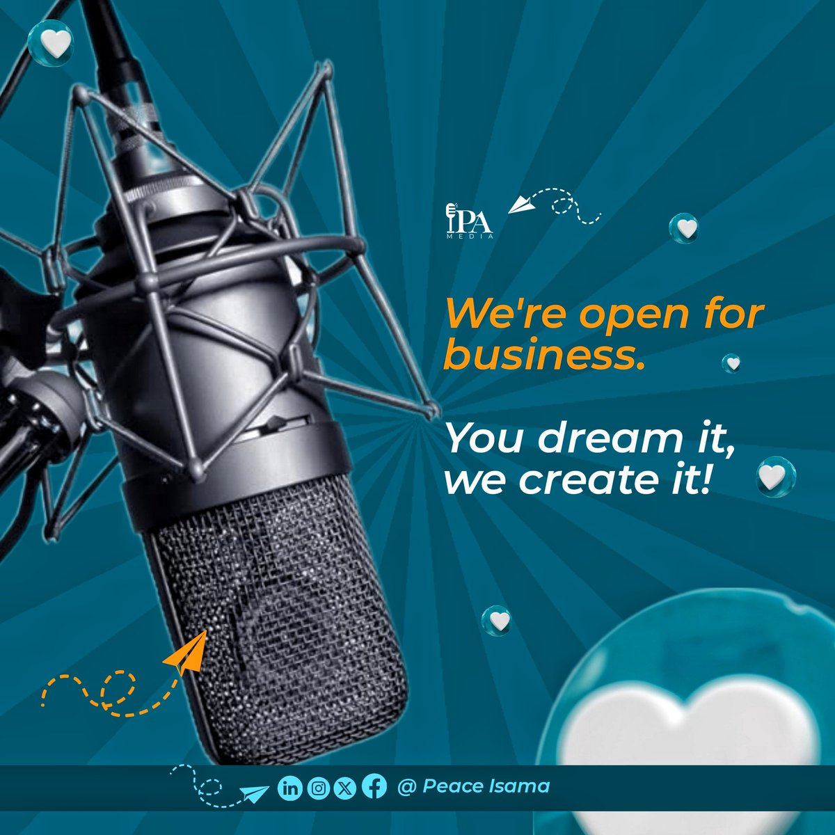 IPAMedia got you covered 
Book us Today
