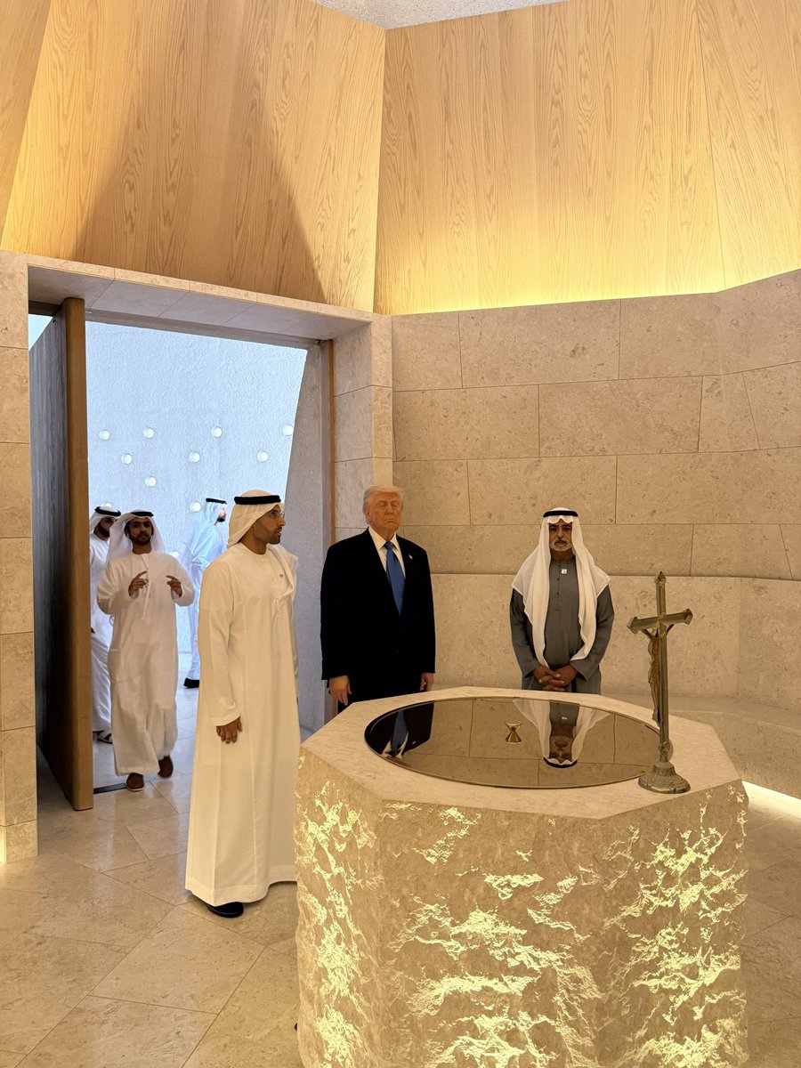 ترامب: بيت العائلة الإبراهيمية في أبوظبي عمل رائع.