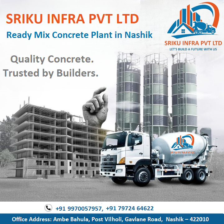 SrikuInfra's tweet photo. 𝐒𝐫𝐢𝐤𝐮 𝐈𝐧𝐟𝐫𝐚 𝐏𝐯𝐭. 𝐋𝐭𝐝. – #𝐑𝐞𝐚𝐝𝐲𝐌𝐢𝐱𝐂𝐨𝐧𝐜𝐫𝐞𝐭𝐞 (#𝐑𝐌𝐂) 𝐏𝐥𝐚𝐧𝐭 𝐢𝐧 #𝐍𝐚𝐬𝐡𝐢𝐤 Whether you're a #contractor, #builder, or #developer — trust #SrikuInfra to be your reliable partner in #building stronger, faster, and smarter. Call us 79724 64622 https://t.co/06zknOa8i7