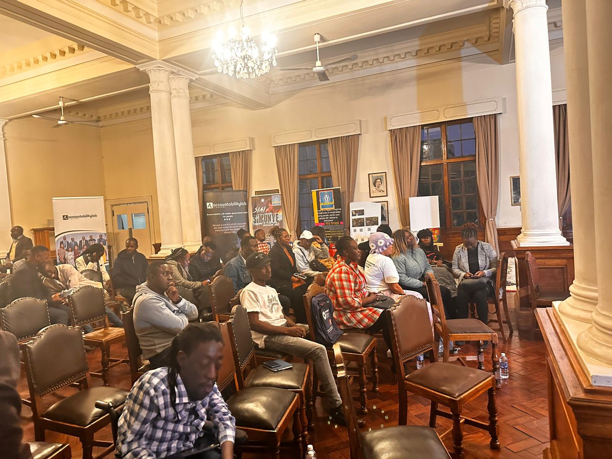table_girls's tweet photo. The Girls Table attended the New Narratives for Accountability in Zimbabwe close-out project event, hosted by Accountability Lab at the Bulawayo Club. We joined fellow civil society organizations (CSOs) to reflect on the journey and impact of this project, celebrating the host organization and its alumni for their impactful work on NNAZ, which supported civic engagement, participation, and creative activism.
@accountlabzw 

#CivActs
#NNAZ
#AccountabilityLabInZimbabwe