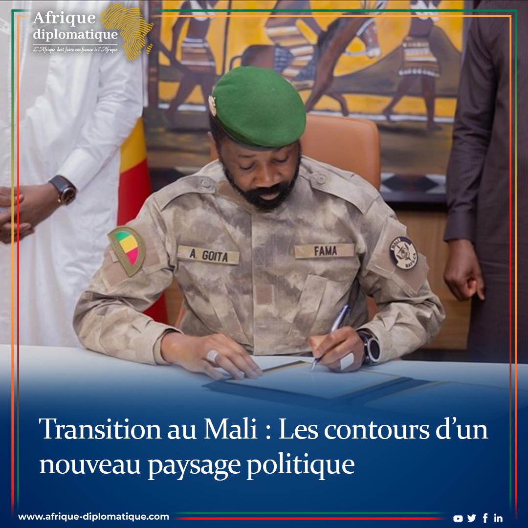 AFRIQUEDIPLOMAT's tweet image. Au Mali, les autorités de transition ont amorcé une nouvelle étape dans leur processus de réformes institutionnelles.
👉 : afrique-diplomatique.com/transition-au-…
#Mali #Démocratie #ProcessusPolitique #AfriqueDeLOuest #AfriqueDiplomatique