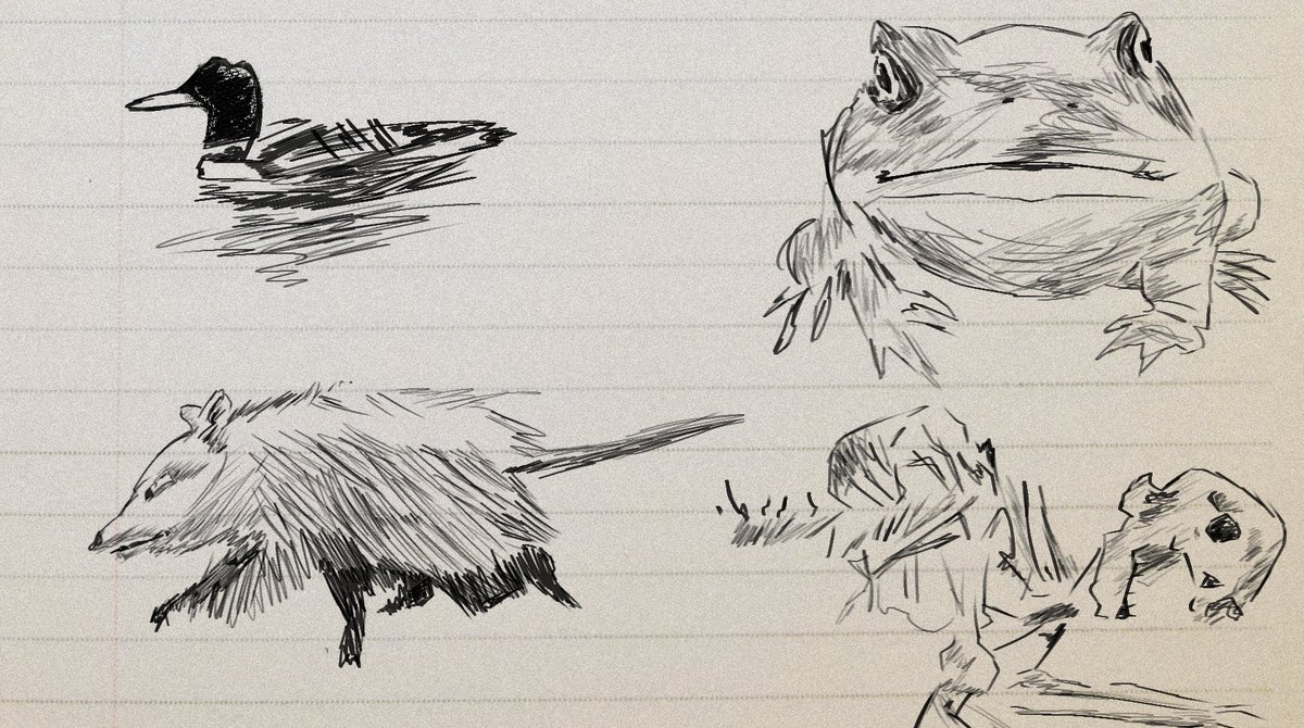 Nutsplice1's tweet photo. drew these right after downloading your brush ! it works very well :D https://t.co/XfmzuIlCsm