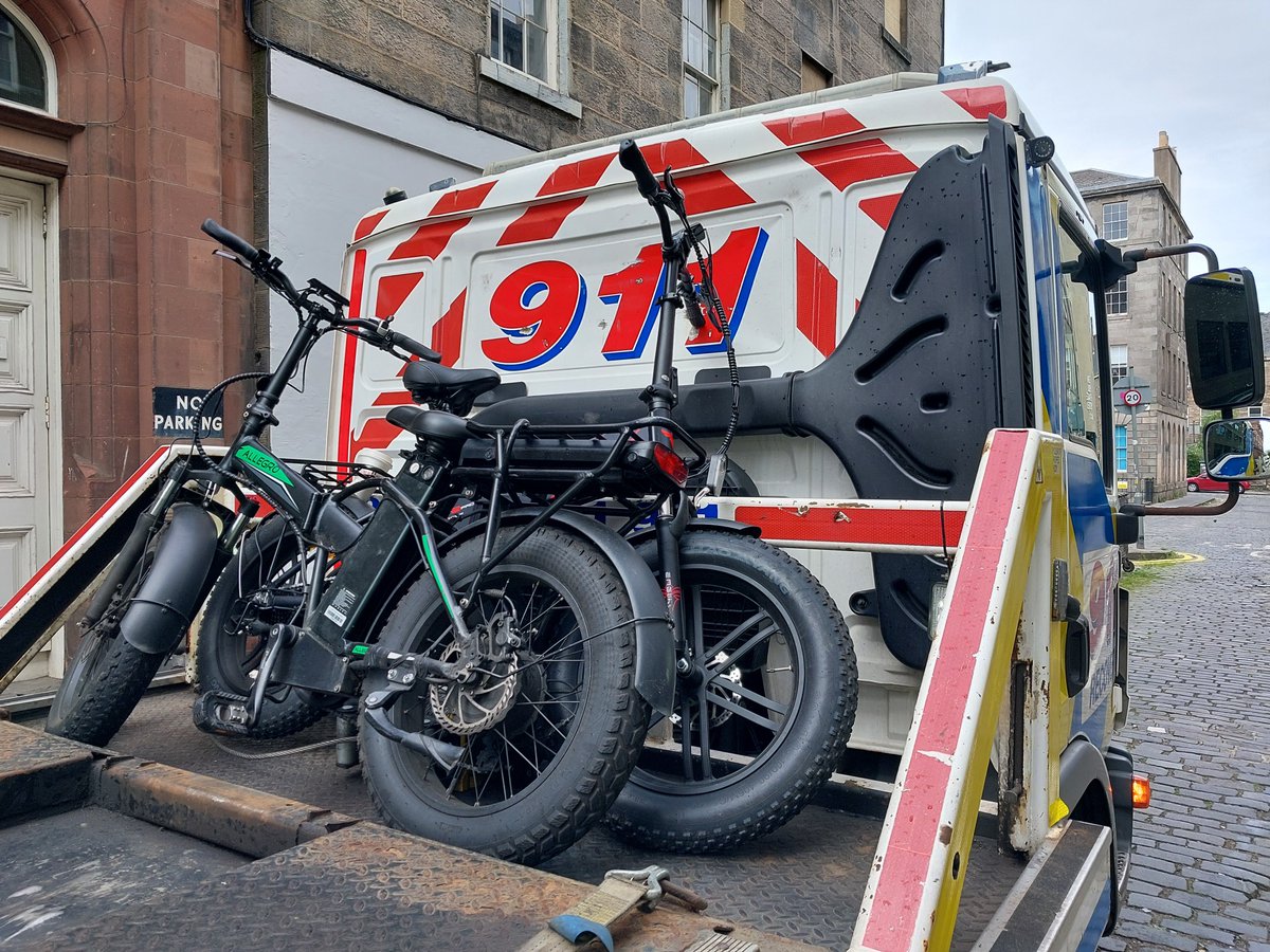 Community officers, along  with specialist departments and resources carried out a day of action yesterday in relation to illegal bikes/Surrons in the south-east of Edinburgh.  
A quad bike and off-road bike were seized along with one male charged with various driving offences.
