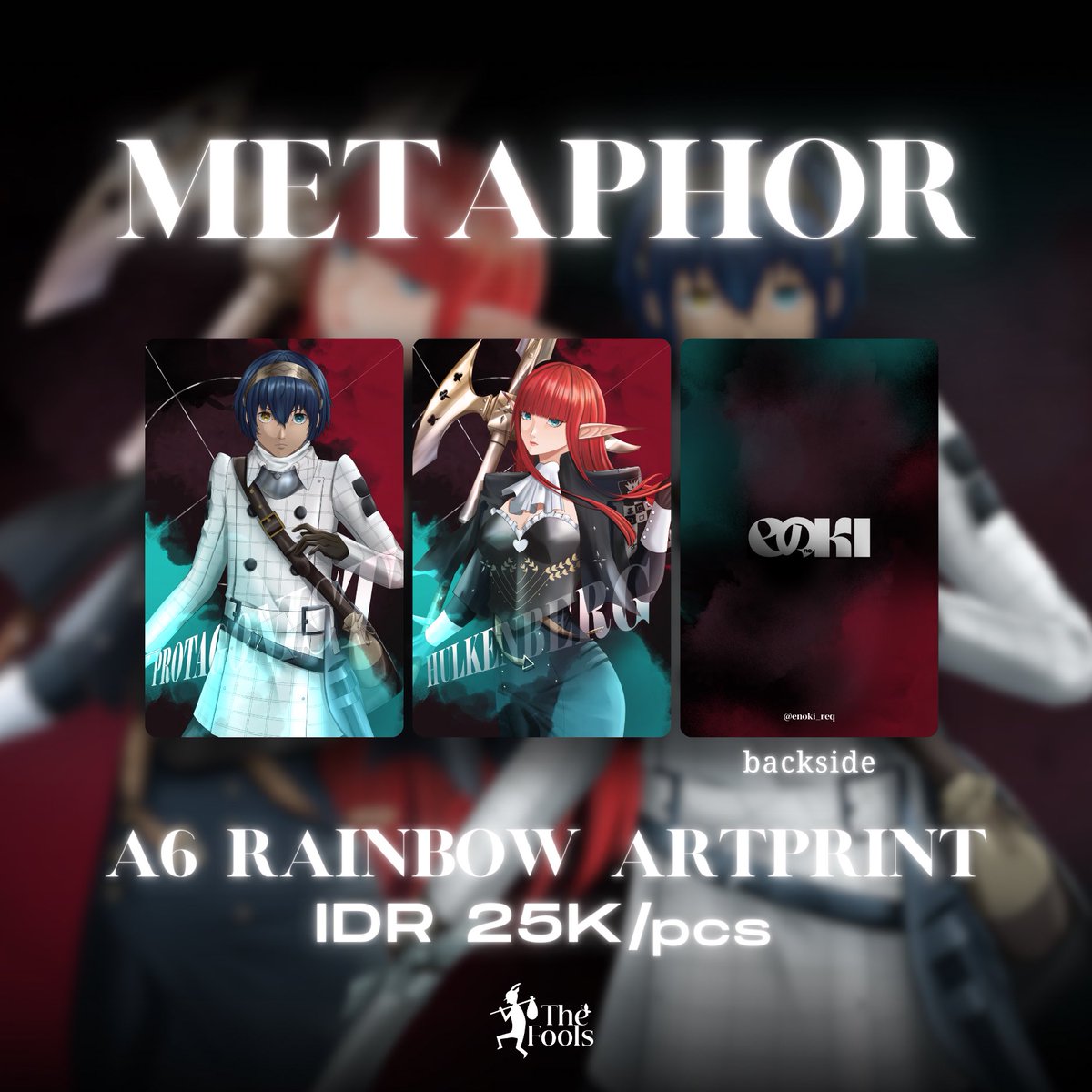 ❤️&amp;🔁 ARE APPRECIATED!!!
see u guys at CFXX both days!!
🗓️24-25 MEI 2025
📍ICE BSD
🪑L23-ab

Let’s Gathering!!!
we got
Persona 3R, 4G, 5R &amp; Metaphor : Refantazio
#comifuro20 #comifuro20catalogue #CFXX
