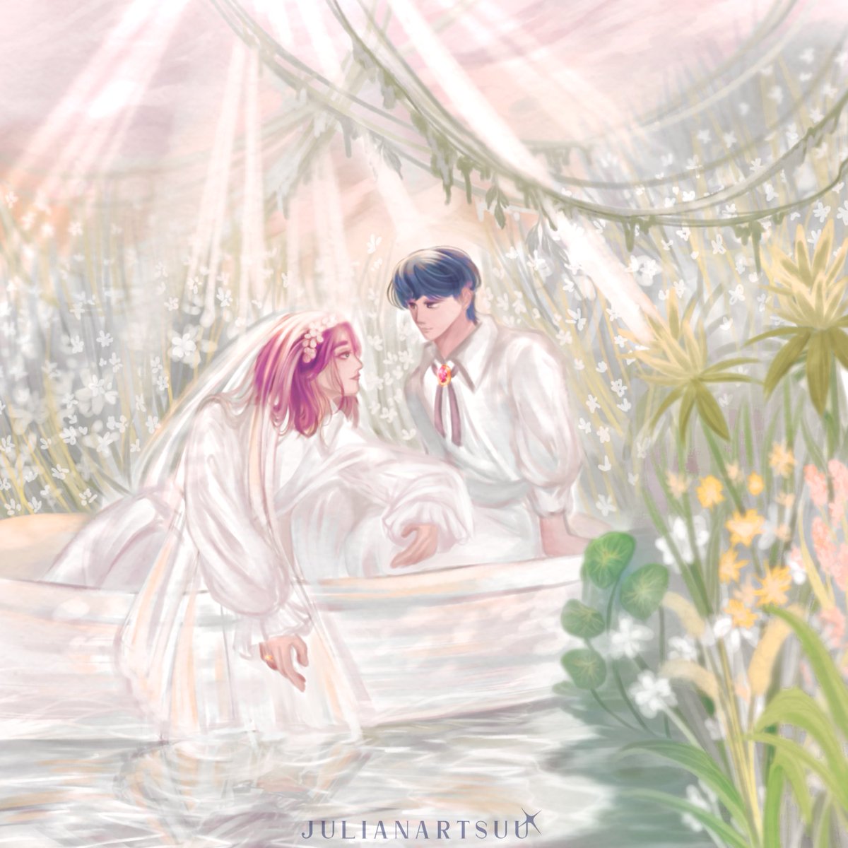 julianartsuu's tweet photo. @chchzine Thanks so much for being my 1st zine, I really enjoyed the experience🥹🫶Here's the page illustration I created for this ChoiCale Zine🥂Cheers to the memories made and hope to make more~⟡ ݁₊ . ⋆.

Also I love doing painting styles augh🎨✨️

#LCF #ChoiCale #백망되 https://t.co/jSnbZ44cF1